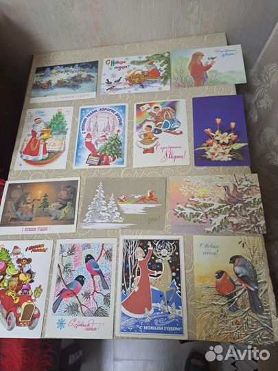 Советские открытки винтажные