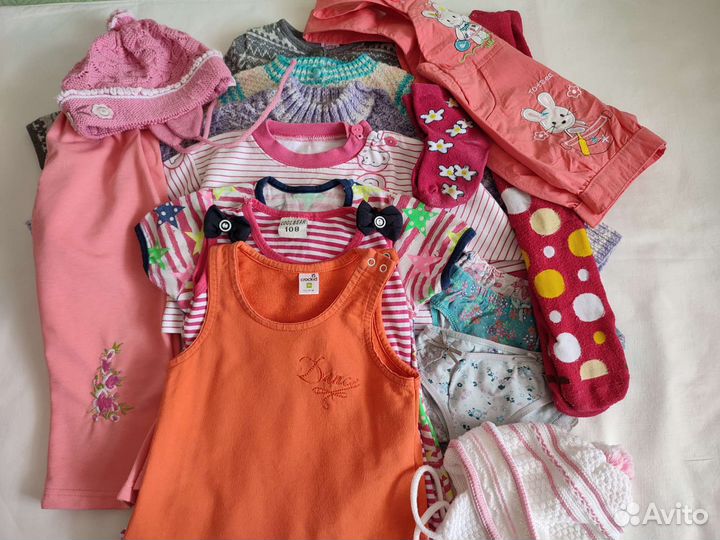 Вещи пакетом на девочку 2 года
