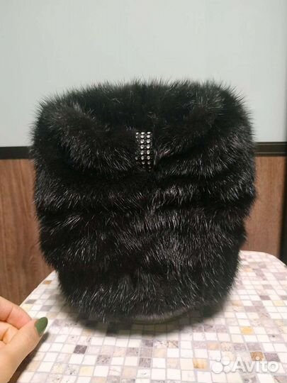 Шапка норковая