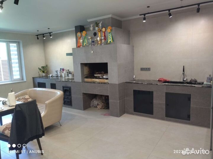 Каминная печь, мангал, барбекю