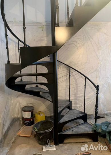 Винтовая лестница под ключ