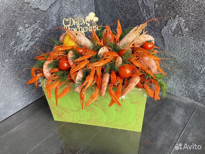 Букеты из раков