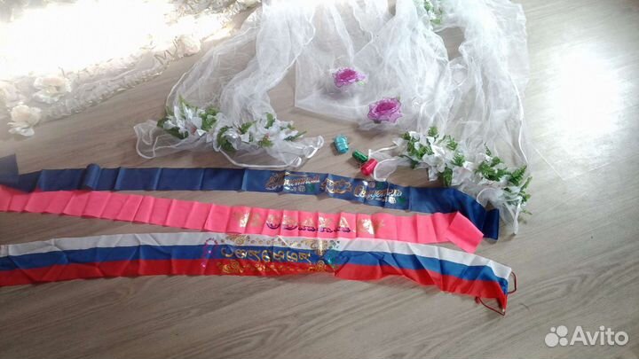 Свадебные аксессуары на машину