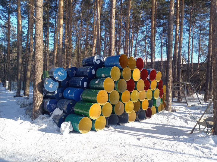 Бочки металлические бу