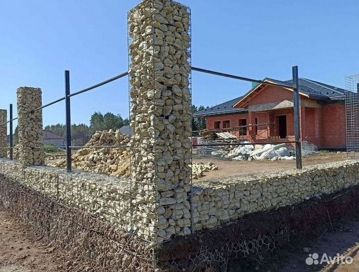 Габионы, сетки для габионов