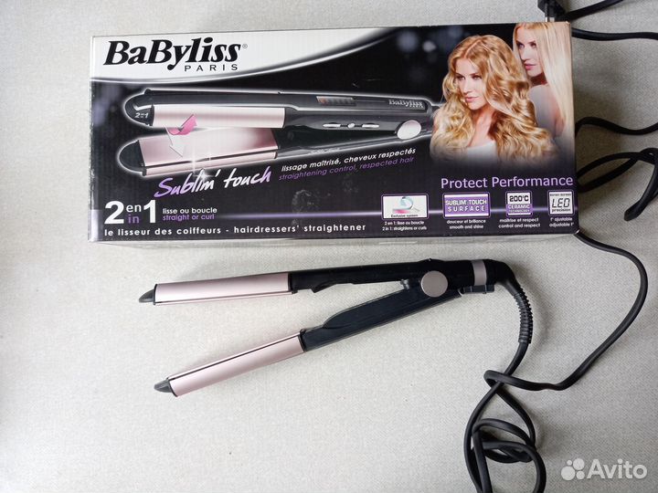 Плойка Выпрямитель Для Волос BaByliss Paris