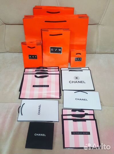 Подарочные пакеты Victorias Secret,Canel,DLT