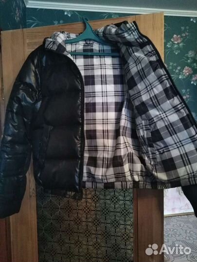 Пуховик двусторонний