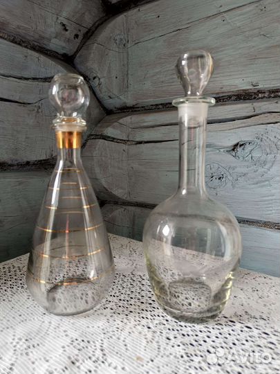 Штофы и графины СССР