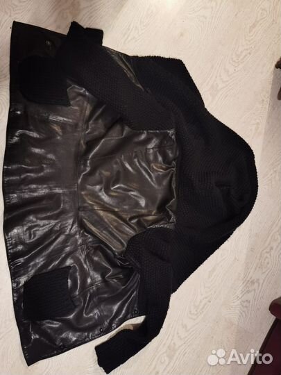 Натуральная кожаная куртка Рunto 48 размер