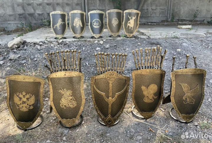 Щит Подставка под шампуры