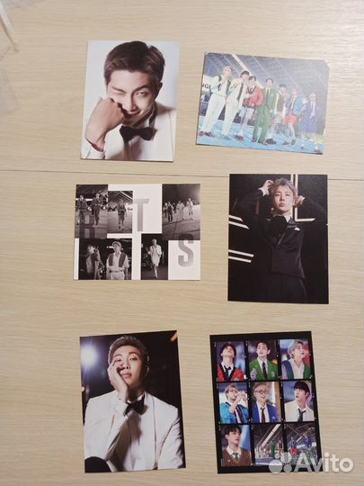Открытки BTS из The Fact 2021