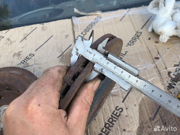 Тормозные диски передние kia clarus 2