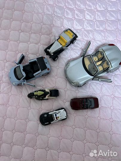 Машинки металлические модельки