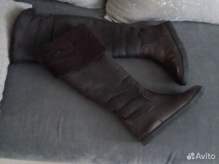 Зимние сапоги ботфорты Rendez Vous (Франция)