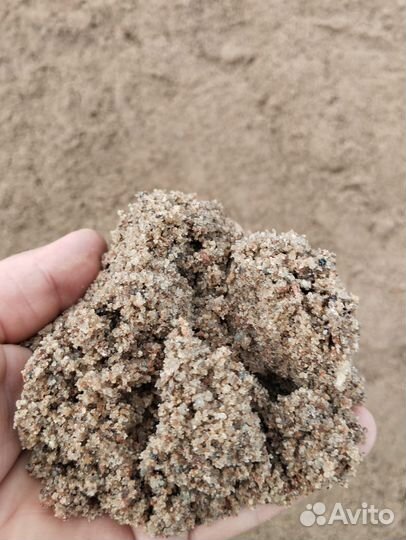 Песок карьерный с доставкой