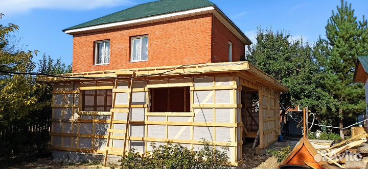 Веранда Терраса Пристройка к дому Беседки Навесы