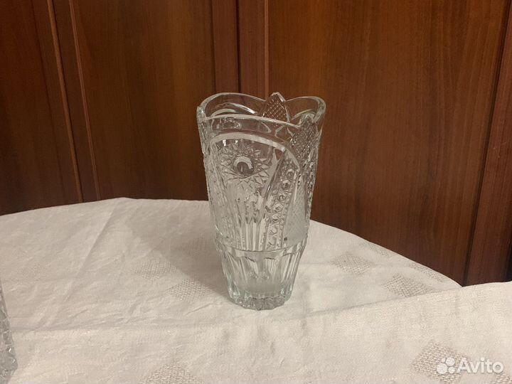 Хрустальная вазаваза хрустальная