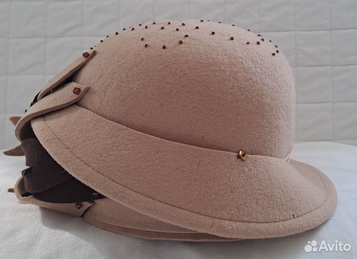 Шляпа фетровая женская