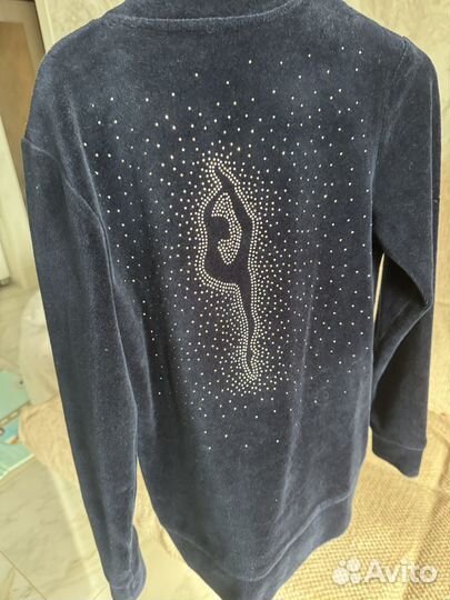 Костюм велюр для гимнастики