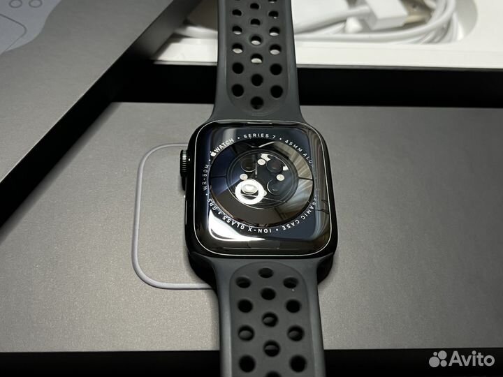Часы Apple Watch 7 45 mm 98 акб