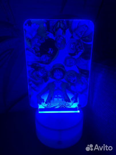 Светильник-ночник Ван Пис: Пираты соломенной шляпы