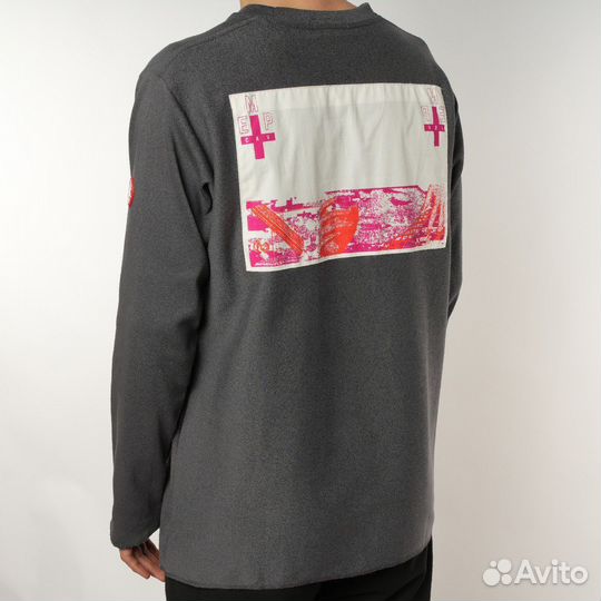 Cav empt лонгслив серый