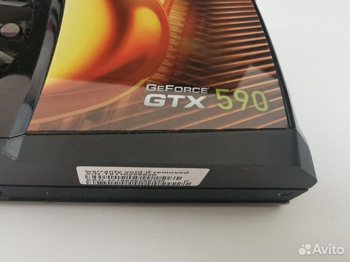 Видеокарта GTX 590