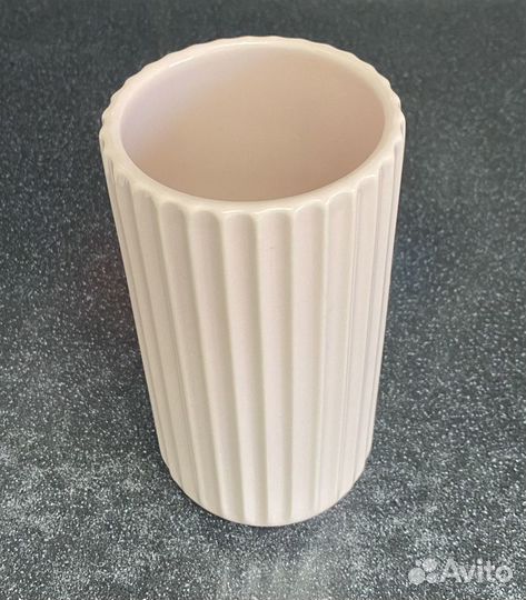 Ваза керамическая Верона «Розовый мрамр»