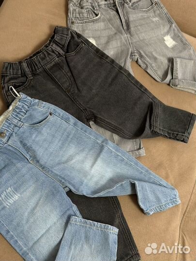 Джинсы на мальчика 104 110