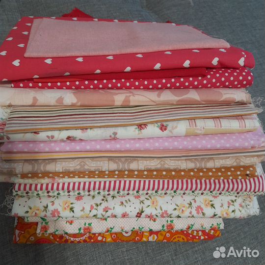 Ткань отрезы для рукоделия