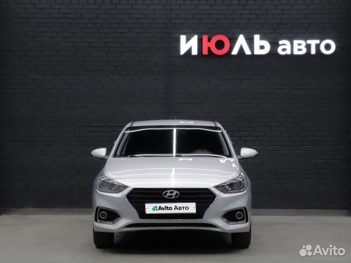 Hyundai Solaris 1.6 МТ, 2019, 120 780 км