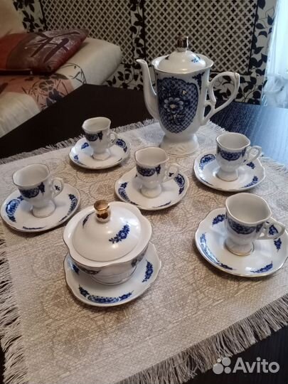 Кофейный сервиз вербилки СССР