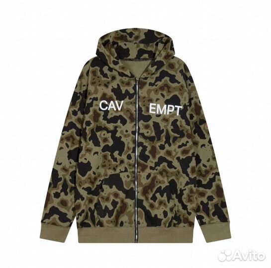 Худи Cav Empt зеленое