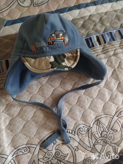 Шапка для мальчика, 50-52 размер