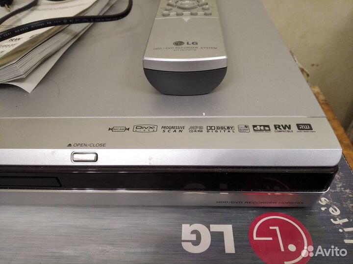 DVD-HDD рекодер LG HDR576X