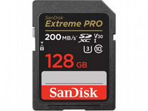 128Gb SanDisk Extreme Pro sdxc UHS-I U3 V30 200/90