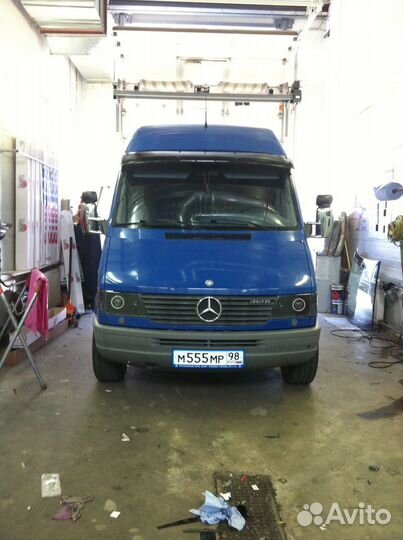 Стекла фар Mercedes Sprinter гладкие, пара