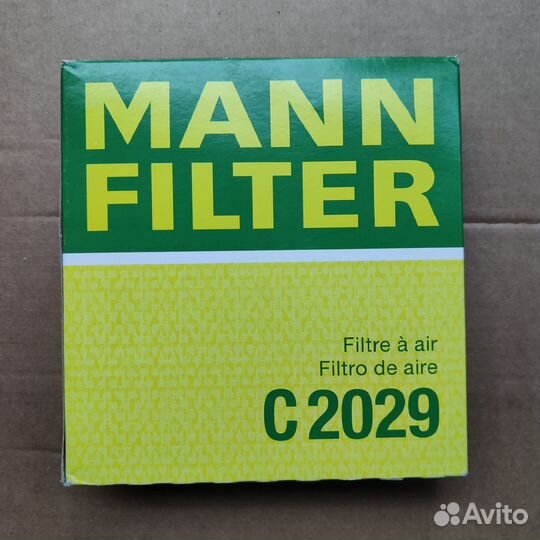 Фильтры mann салона и воздушный (новый)