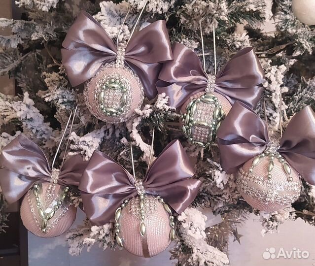 Ёлочные игрушки ручной работы