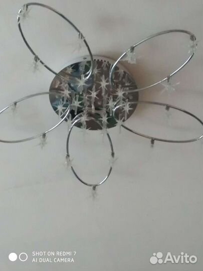 Люстра, led контроллер,пульт, электронный трансфор