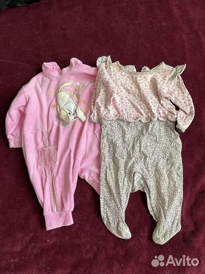 Детские вещи пакетом на девочку