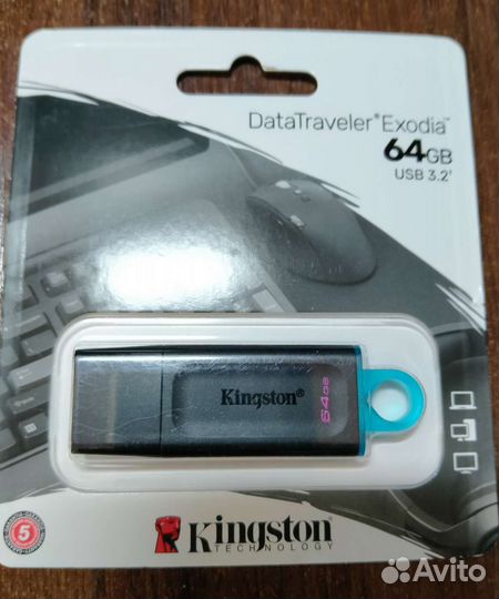 Флешка Kingston 64