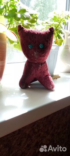 Кот СССР плюшевый