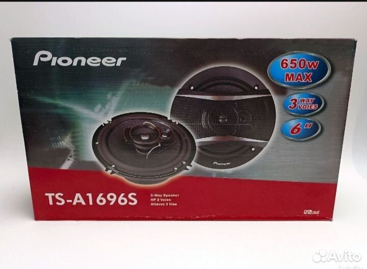 Pioneer колонки 16см