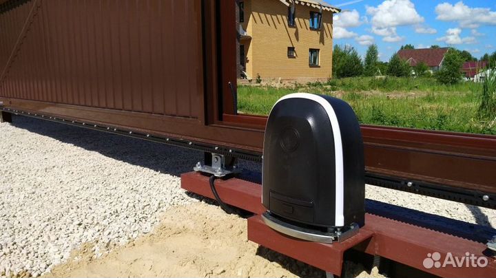 Монтаж автоматики на ворота