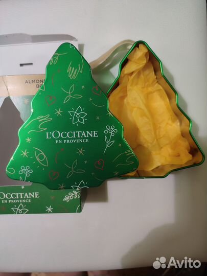 Жестяная коробка Loccitane