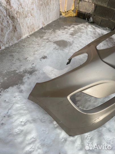 Бампер на hyundai solaris