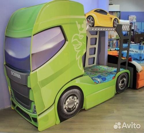 Кровать машина