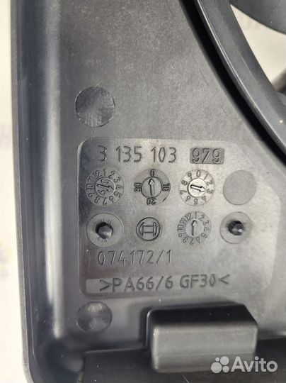 Вентилятор радиатора Opel Astra H универсал